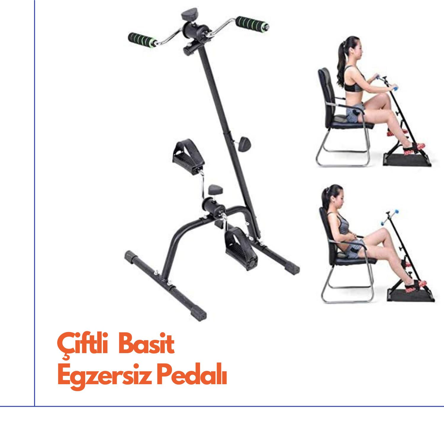 Çiftli Basit Egzersiz Pedalı