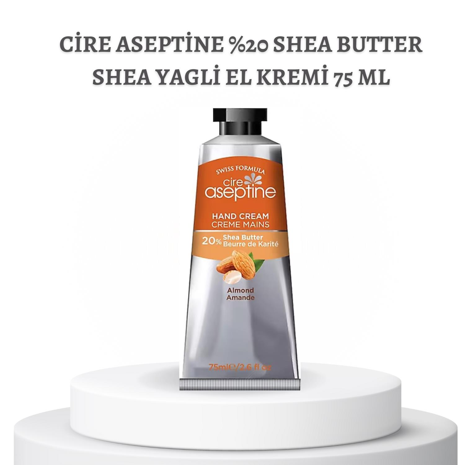 Cire Aseptine %20 Shea Butter Shea Yagli El Kremi 75 ml