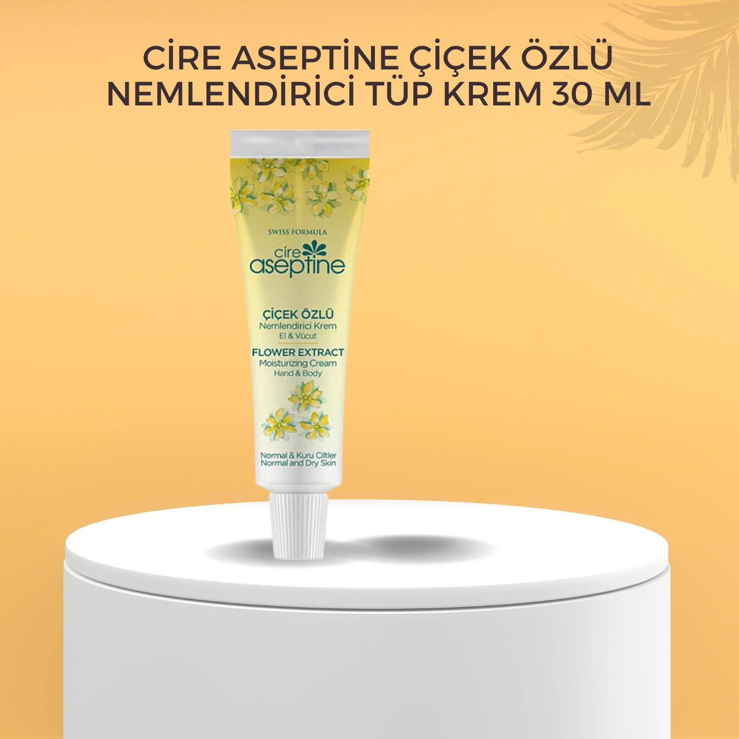 Cire Aseptine Çiçek Özlü Nemlendirici Tüp Krem 30 ml