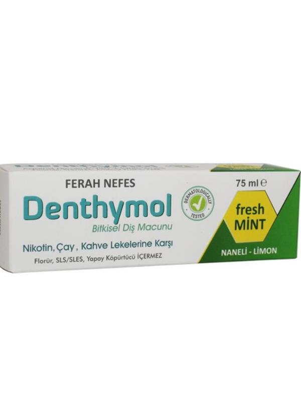 Denthymol Fresh Breath Bitkisel Dis Macunu 75 ml