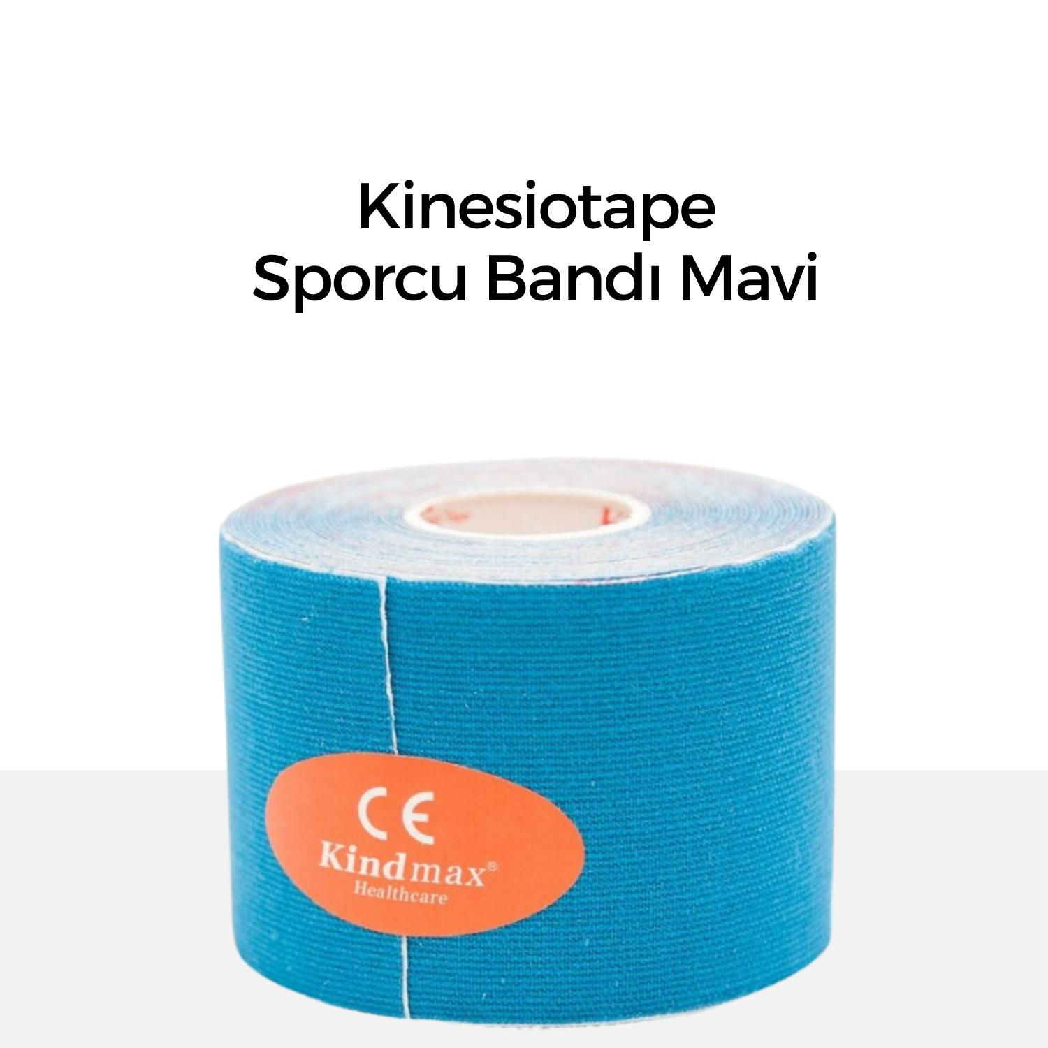 Kinesiotape Sporcu Bandı Mavi