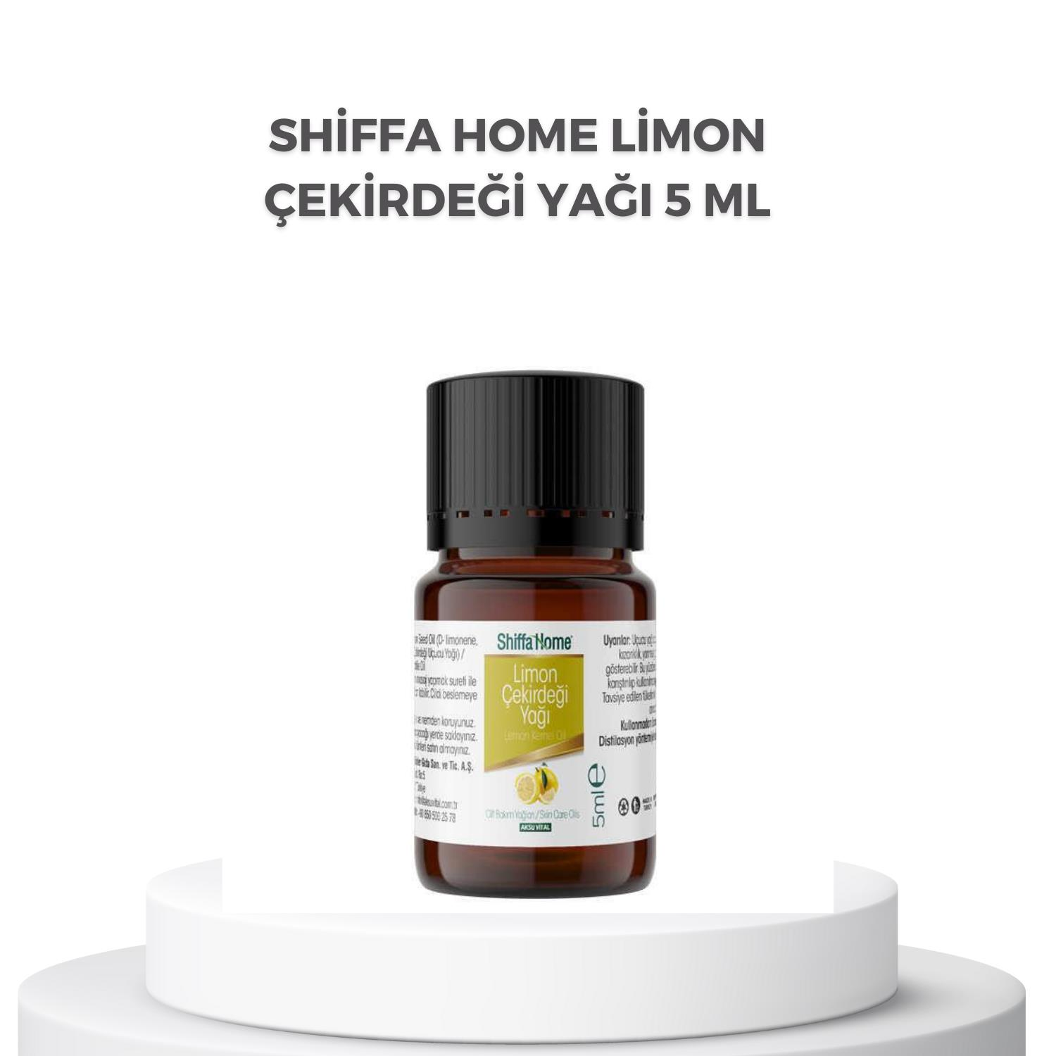 Shiffa Home Limon Çekirdegi Yagi 5 Ml