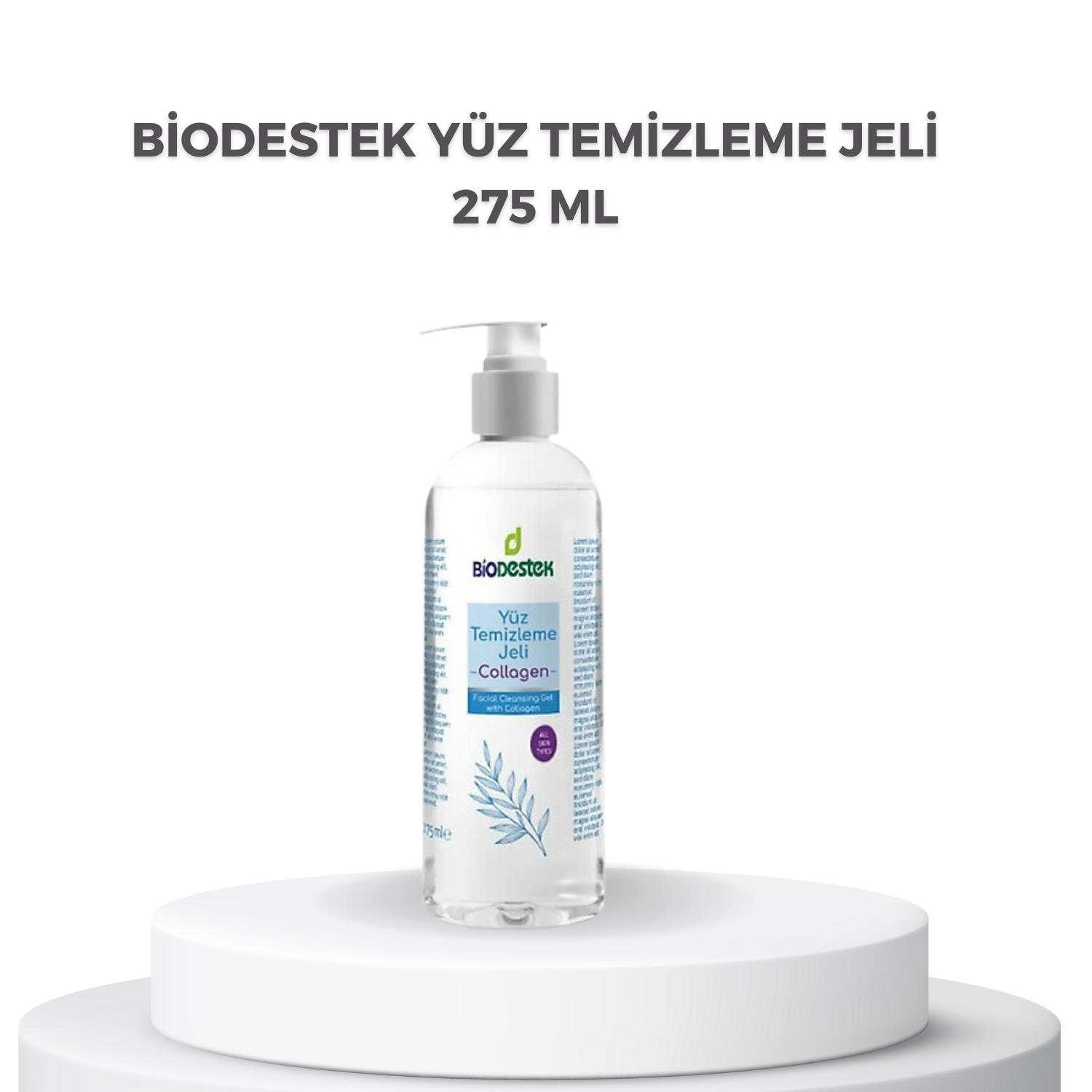 Biodestek Yüz Temizleme Jeli Collagen 275 ml