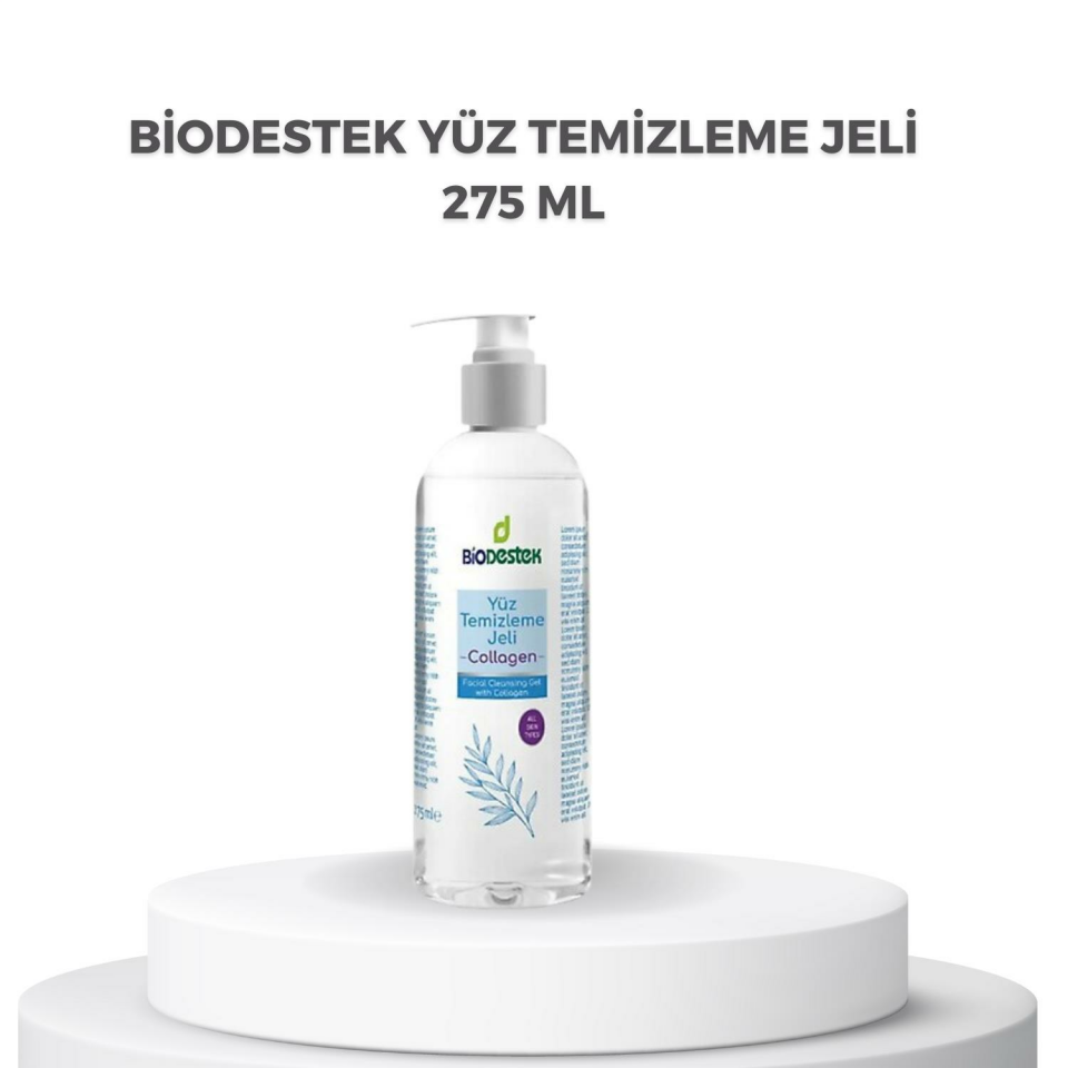 Biodestek Yüz Temizleme Jeli Collagen 275 ml
