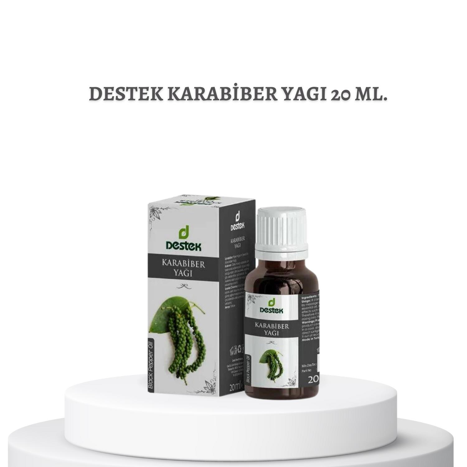 Destek Karabiber Yagi 20 ml