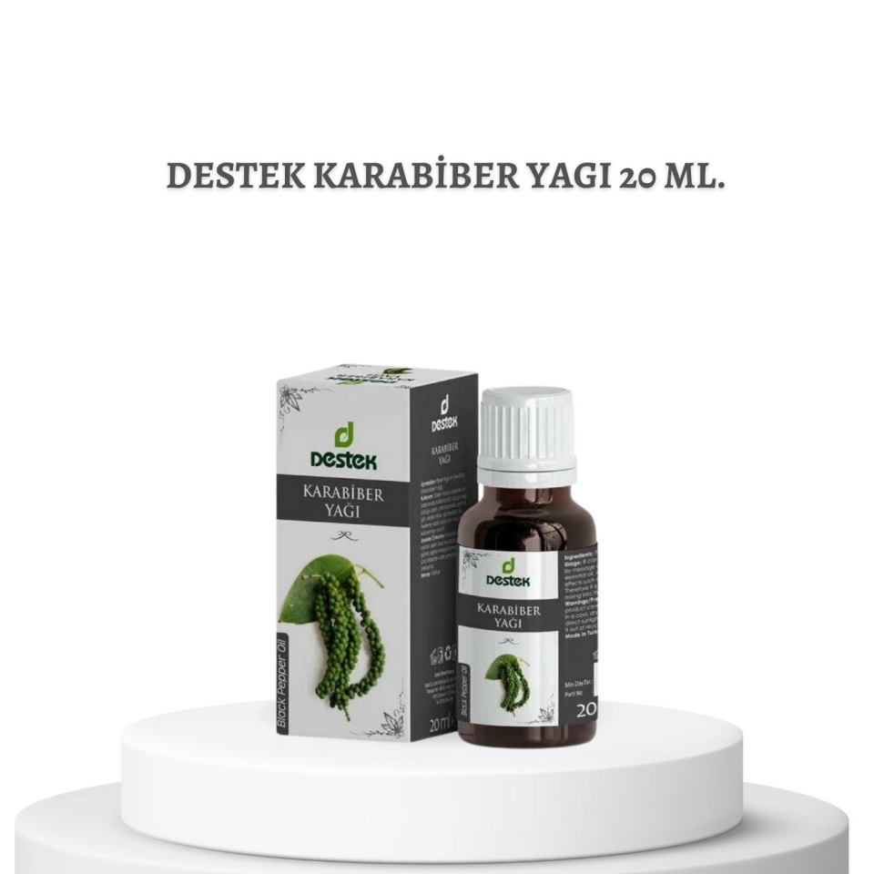 Destek Karabiber Yagi 20 ml