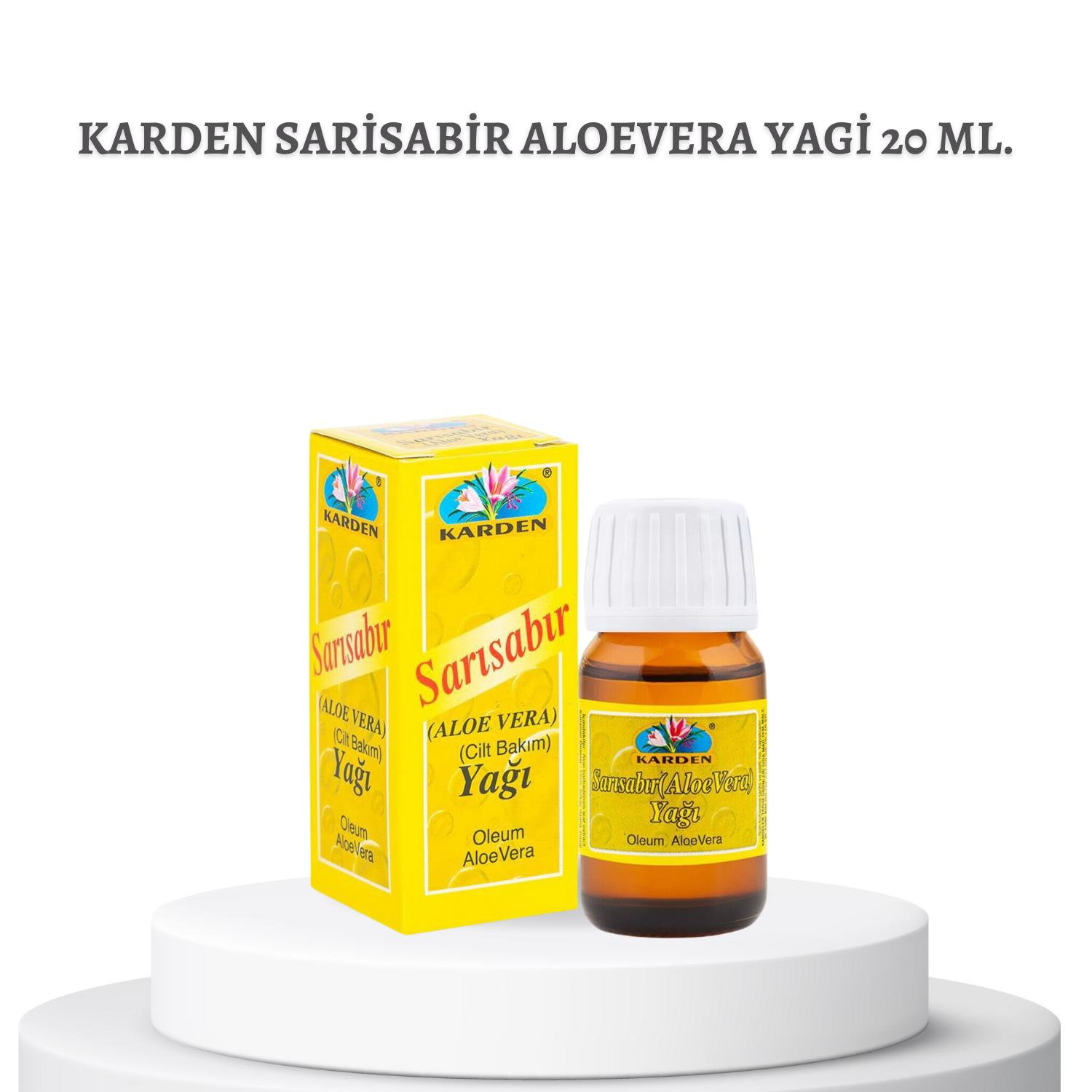 Karden Sarisabir Aloevera Yagi 20 ml