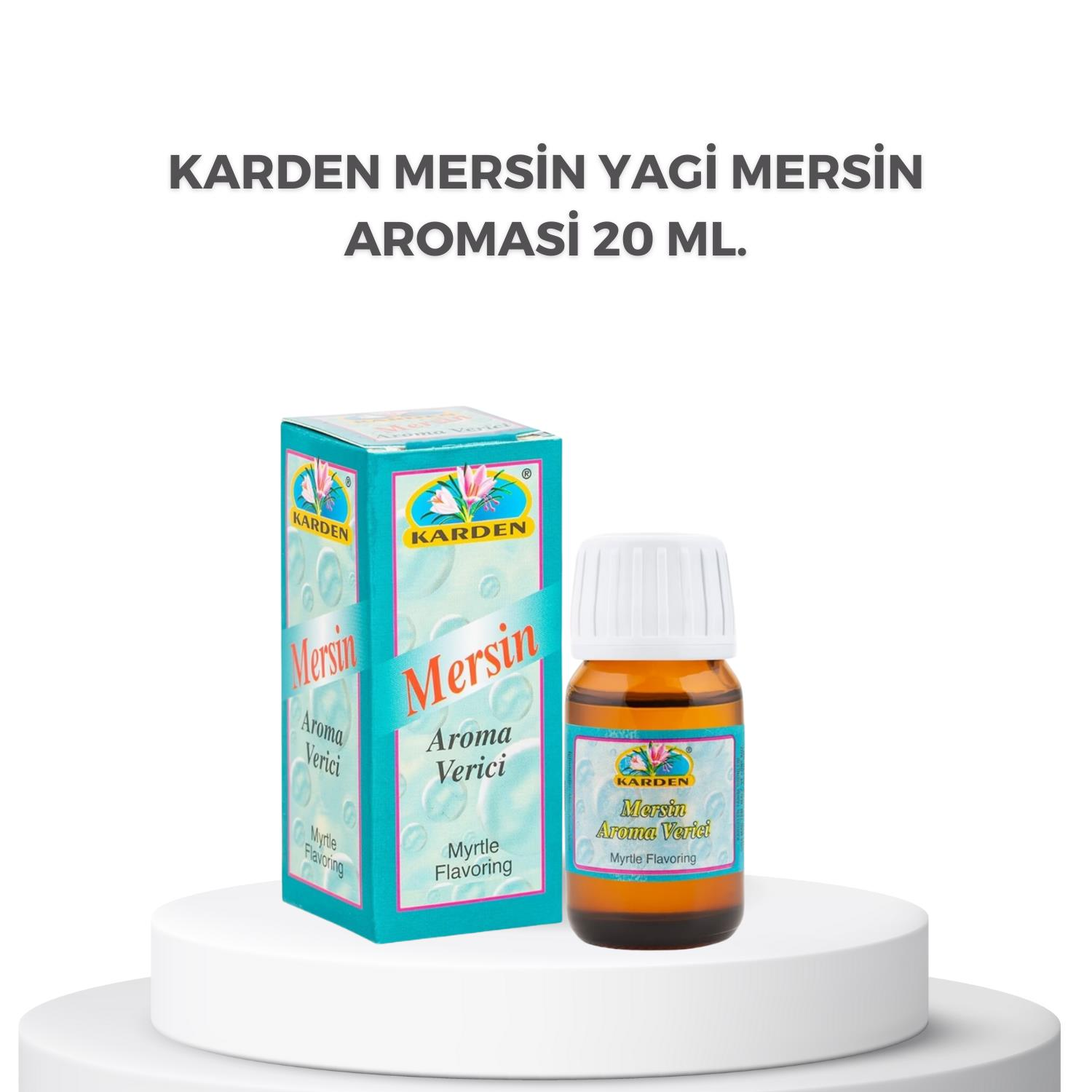 Karden Mersin Yagi Mersin Aromasi 20 ml