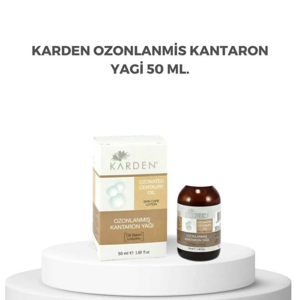 Karden Ozonlanmis Kantaron Yagi 50 ml