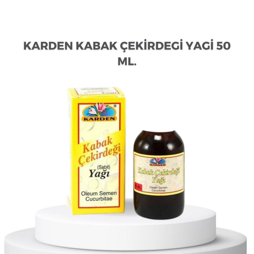 Karden Kabak Çekirdegi Yagi 50 ml