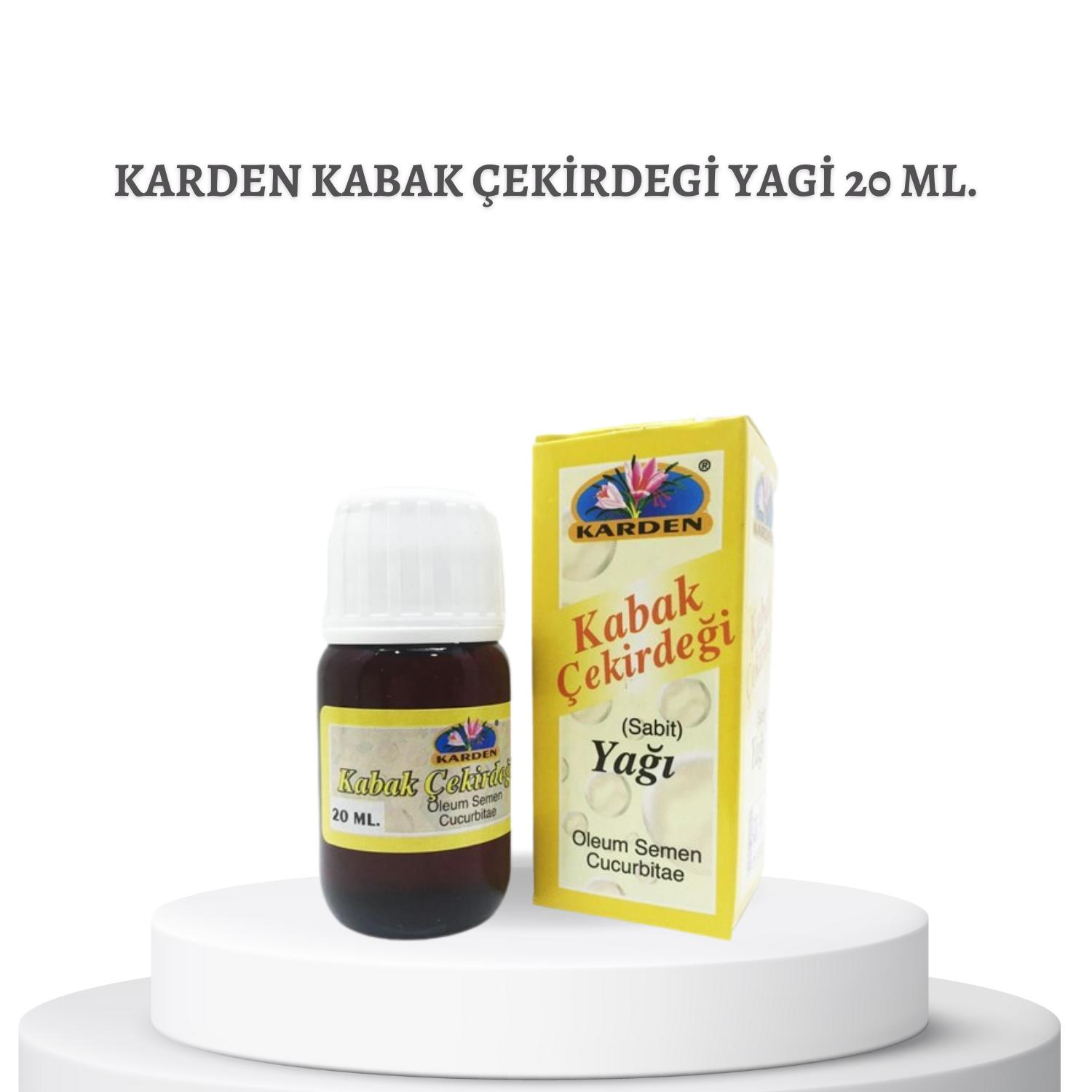 Karden Kabak Çekirdegi Yagi 20 ml