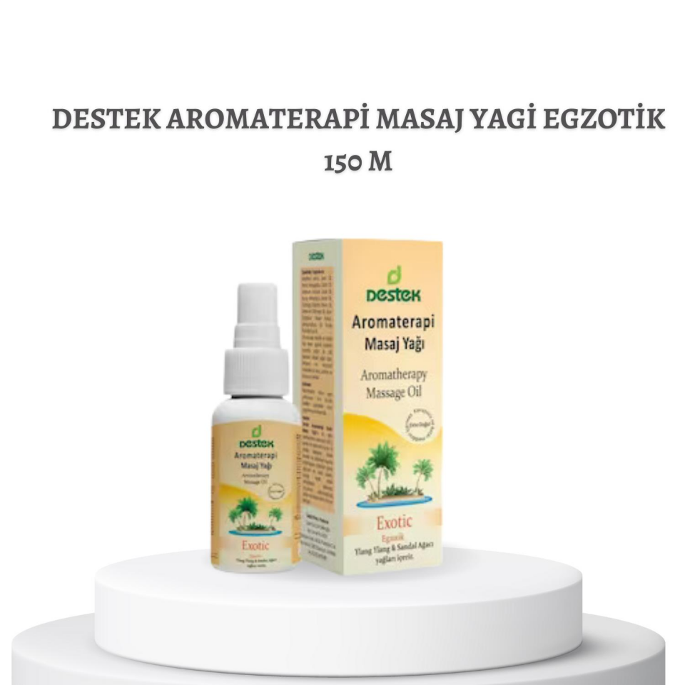 Destek Aromaterapi Masaj Yagi Egzotik 150 m