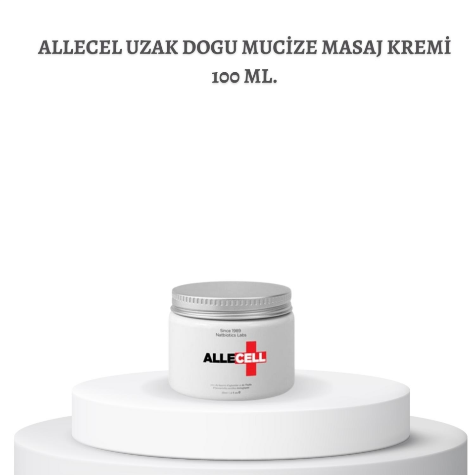 Allecel Uzak Dogu Mucize Masaj Kremi 100 ml