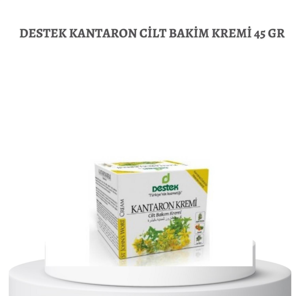 Destek Kantaron Cilt Bakim Kremi 45 gr