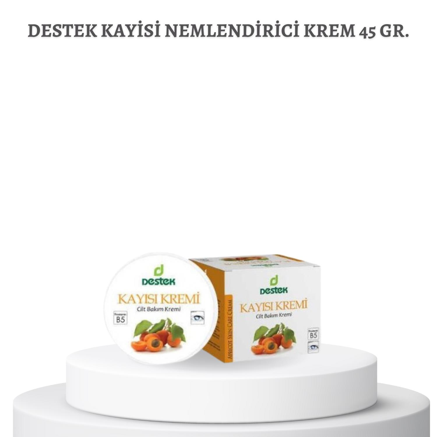 Destek Kayisi Nemlendirici Krem 45 gr